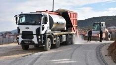 Yeni Adliye Sarayı Yolu Soğuk Asfalt Kaplandı