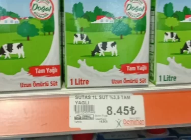 Sütte büyük vurgun! Üreticiden 2.5 liraya satın alınan süt markette 9 lira