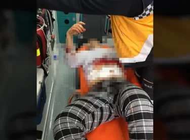 Bursa’da sinir krizi geçiren koca kendisini bıçakladı