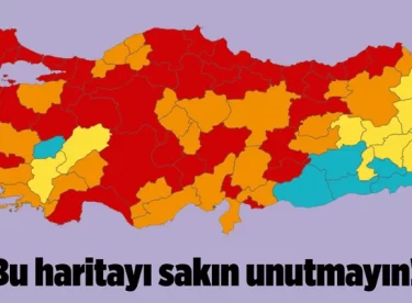 Vaka sayısı alarm veriyor! Kırmızı renkli il sayısı 25’ten 39’a çıktı böyle giderse tam kapanma geliyor